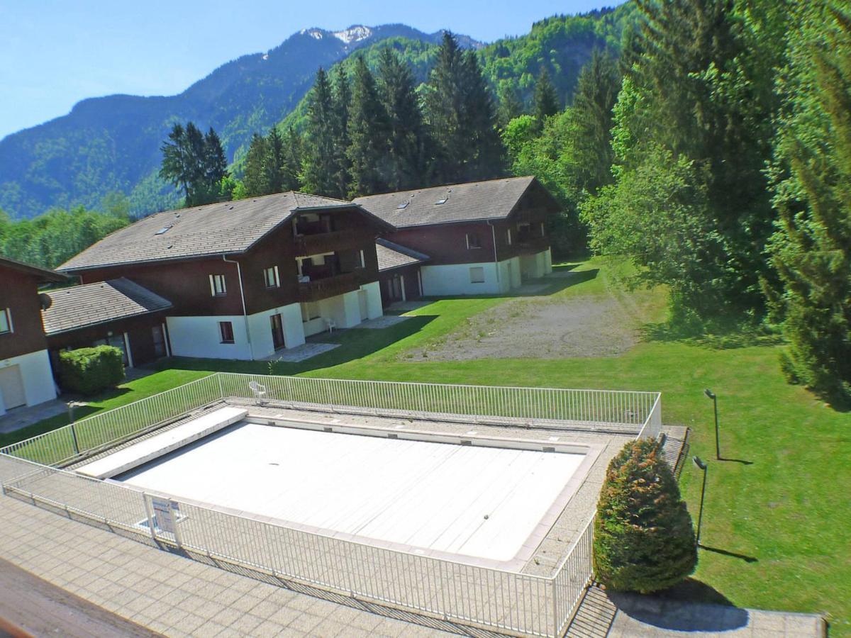 Appartement Cosy Avec Piscines, Parking Et Wifi A Samoens - Fr-1-629-32 Exterior foto